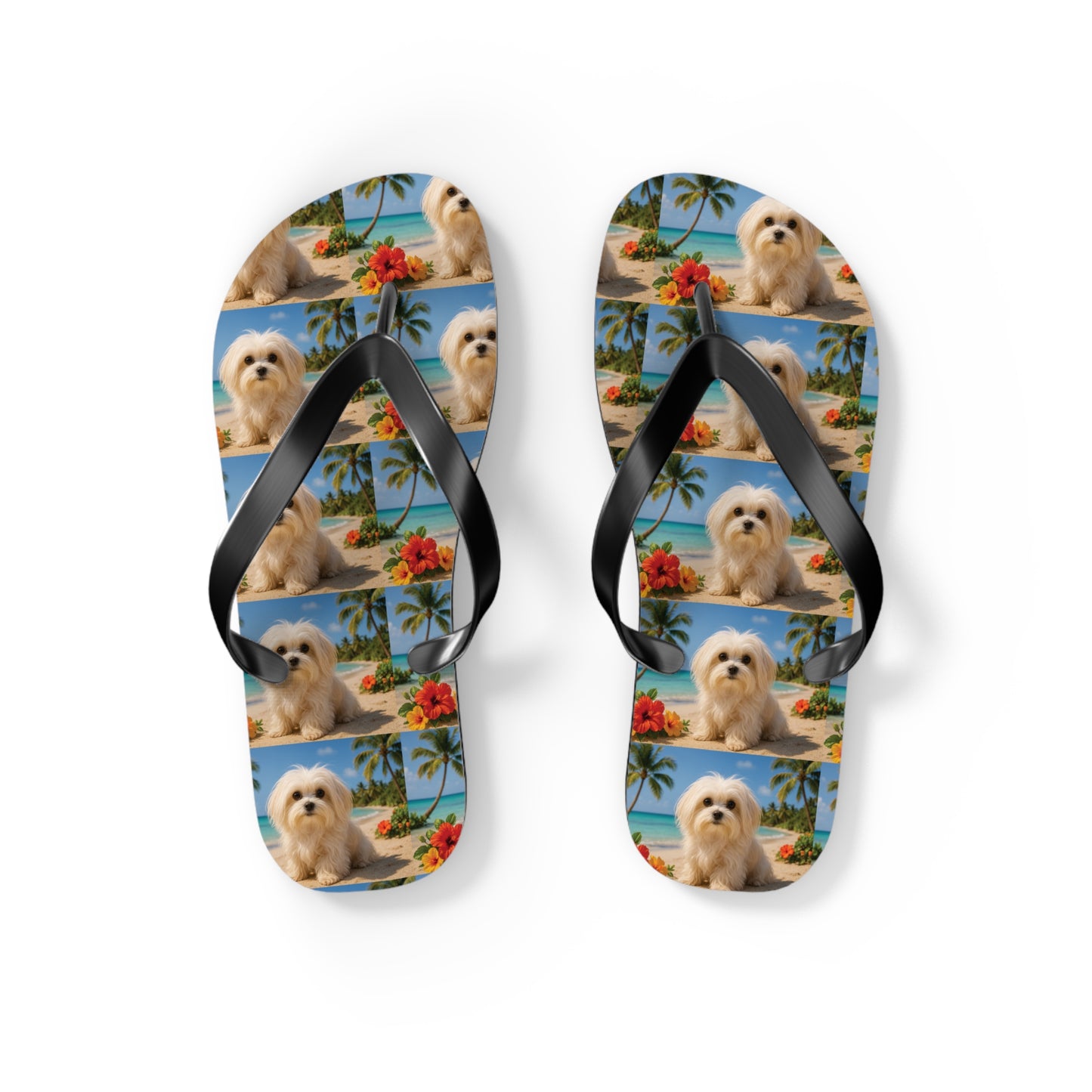 Flip Flops - Puppy Ariel