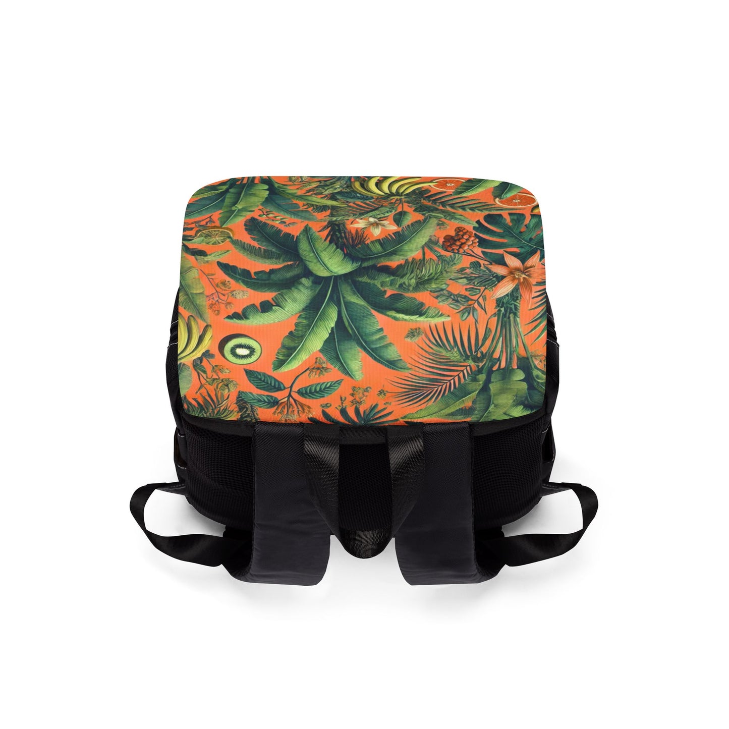 More Tropical Fruit/Orange Casual Backpack - Perfect for Everyday Adventures