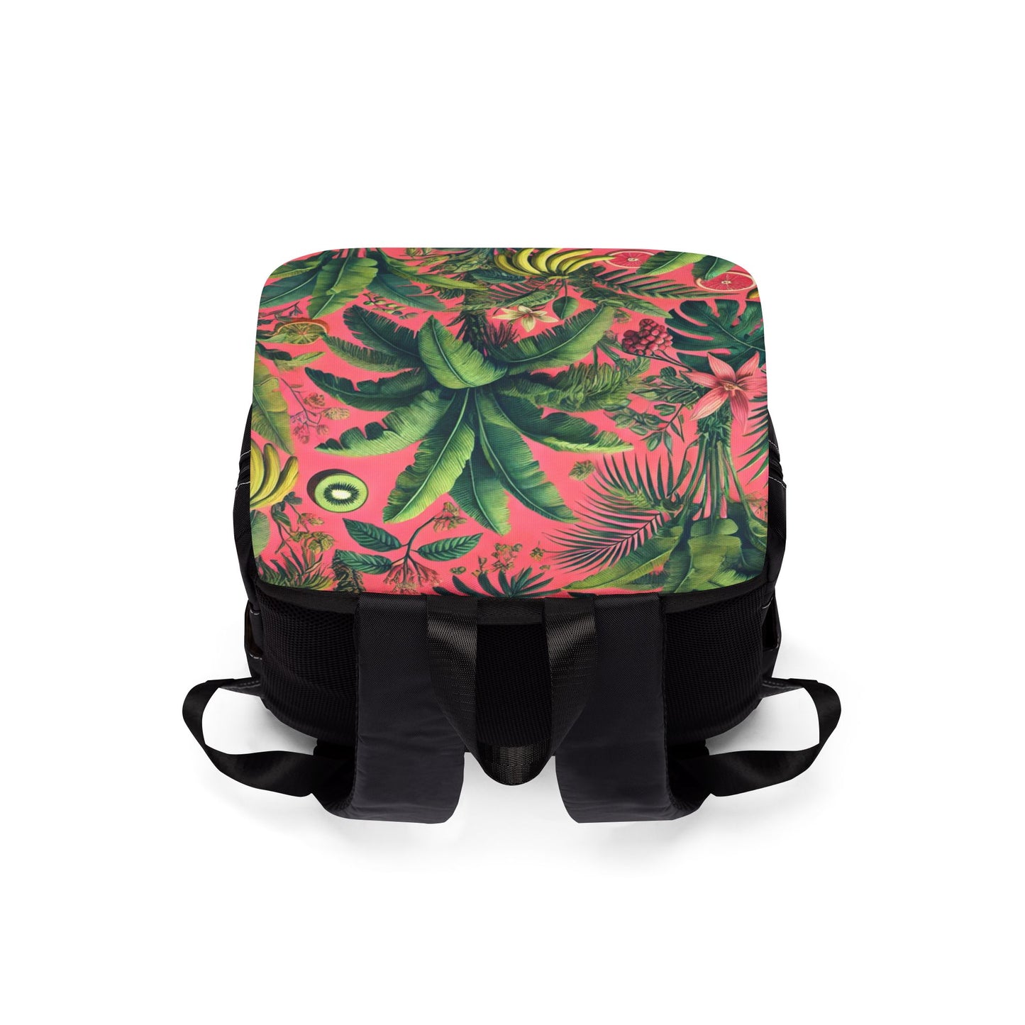 More Tropical Fruit/Coral Casual Backpack - Perfect for Everyday Adventures