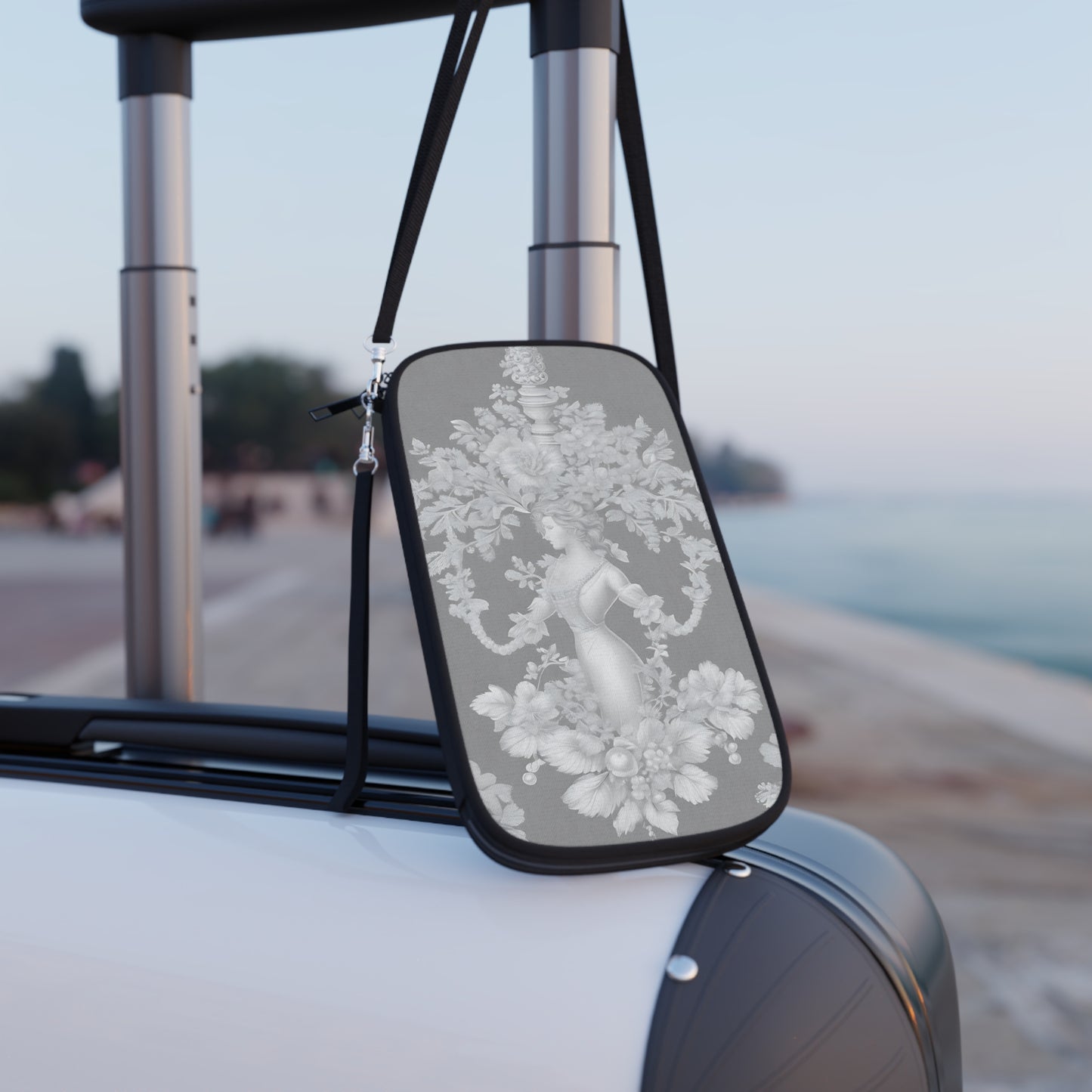 Passport Wallet – Perfect for Travelers & Adventurers / Pearl Lady Toile, Slate