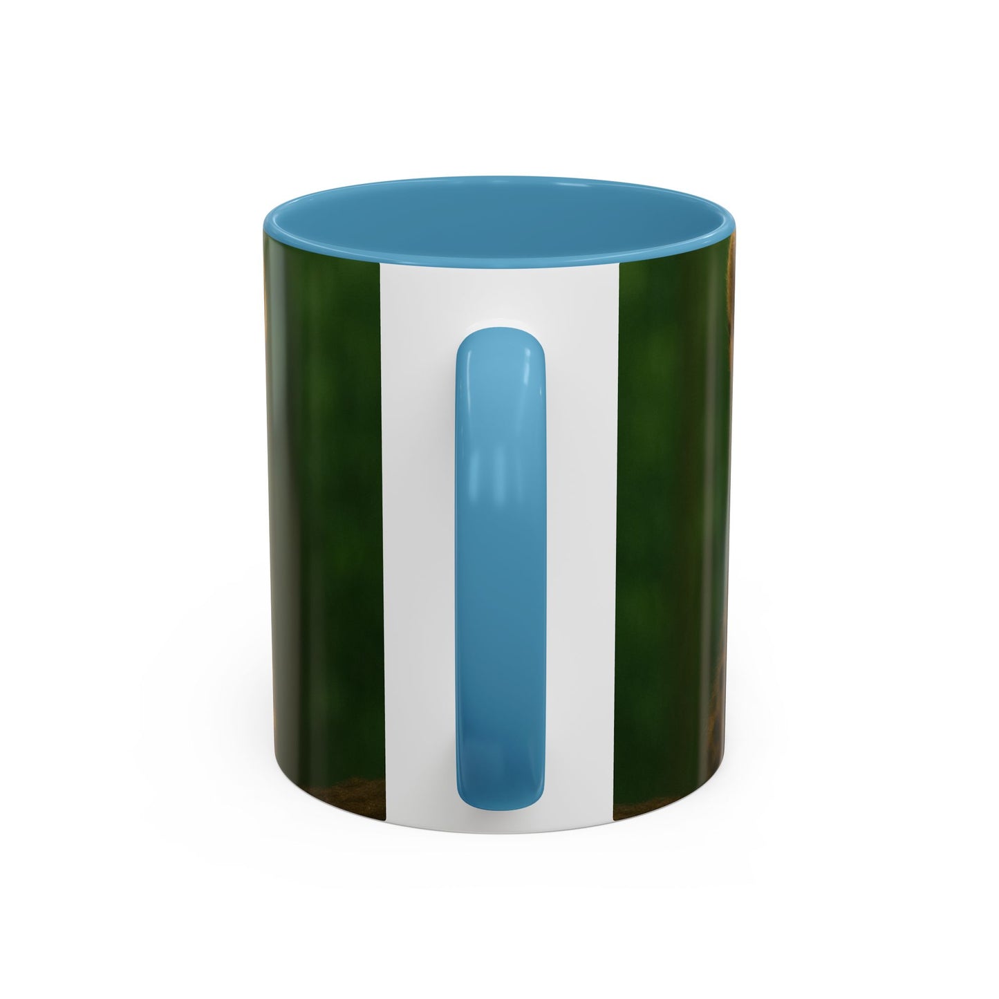 Accent Color Coffee Mug (11, 15oz), 8 Colors - Baby Jaguars