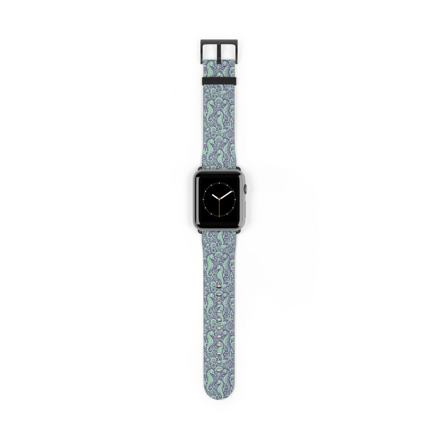 Apple Watch Band - Tropical Seahorse Trio, Minty