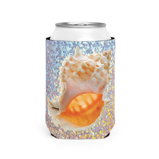Disco Conch Shell Can Cooler Sleeve - Perfect for Outdoor Picnics