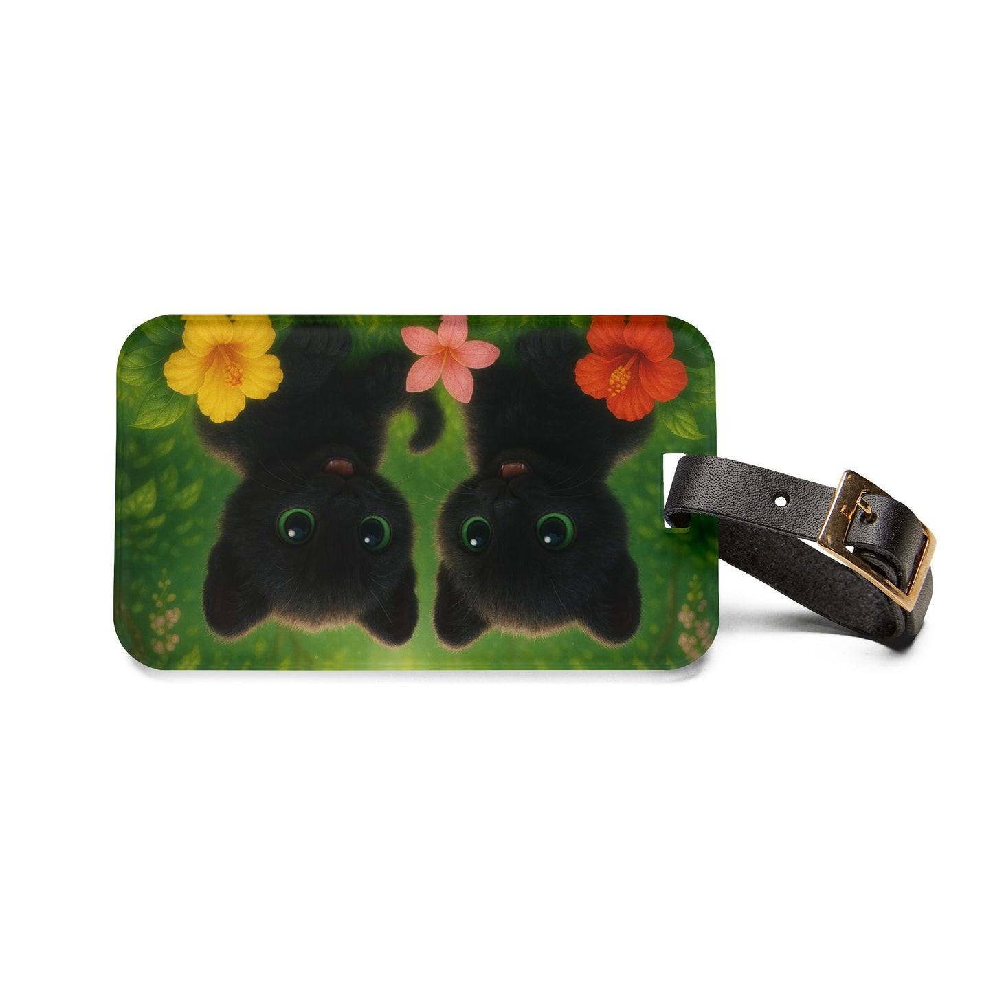 Luggage Tag - Baby Black Panthers
