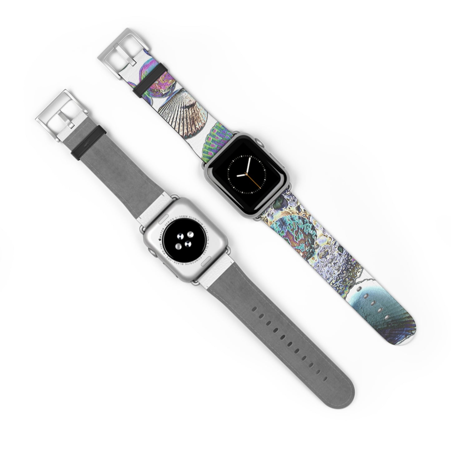 Apple Watch Band - Heatwave Shell Collection, white