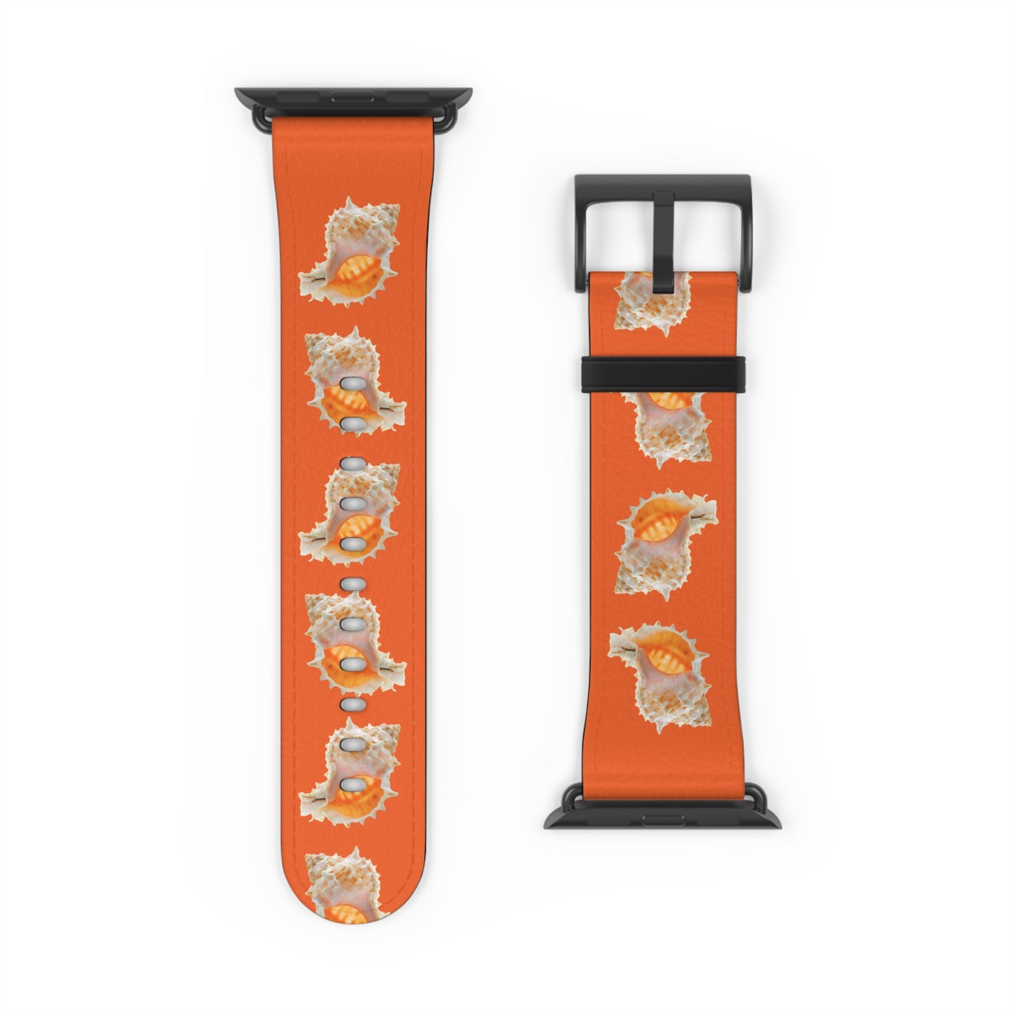 Apple Watch Band - Conch Seashell, orange