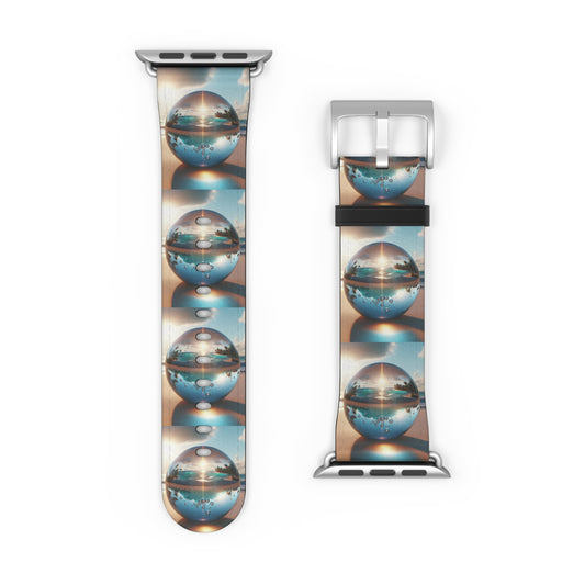 Apple Watch Band - Beach Illusion Ball, Sunrise
