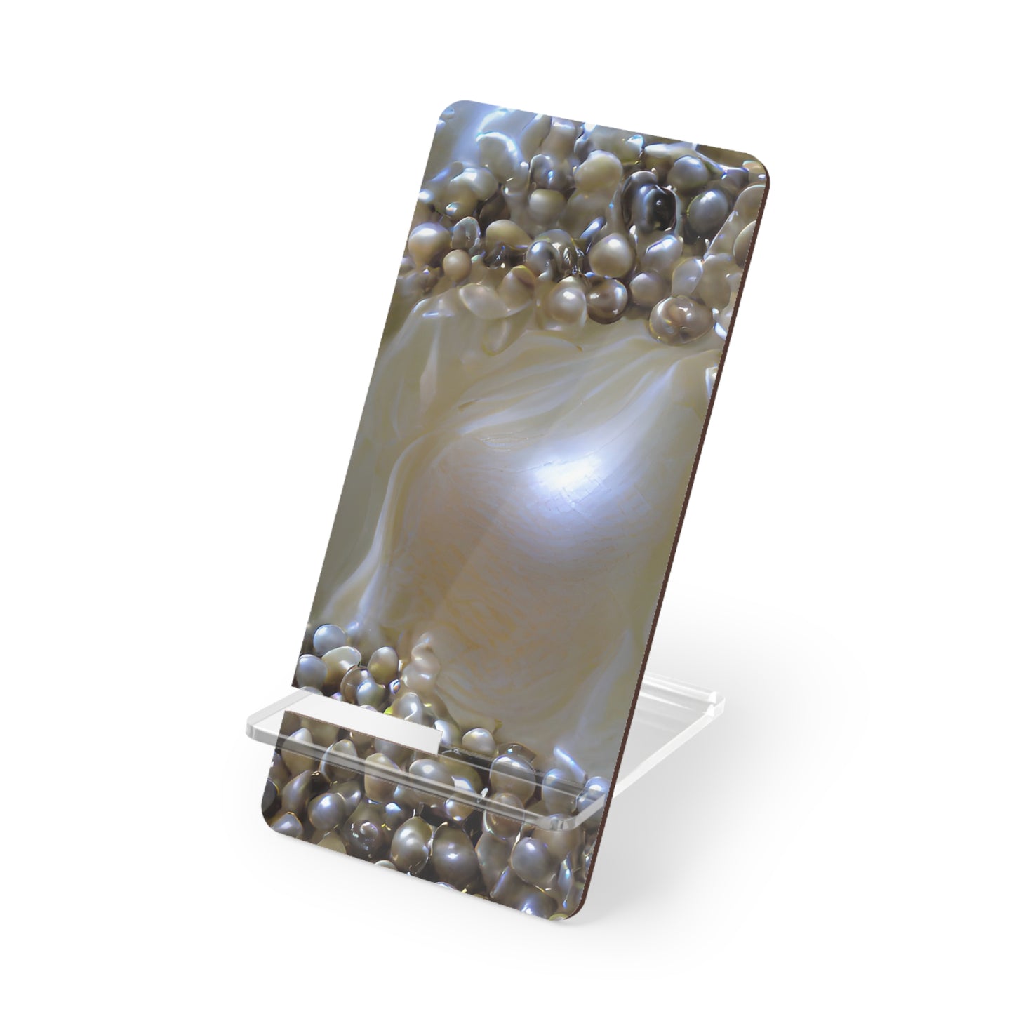 Mobile Display Stand for Smartphones, Natural Pearls Dream