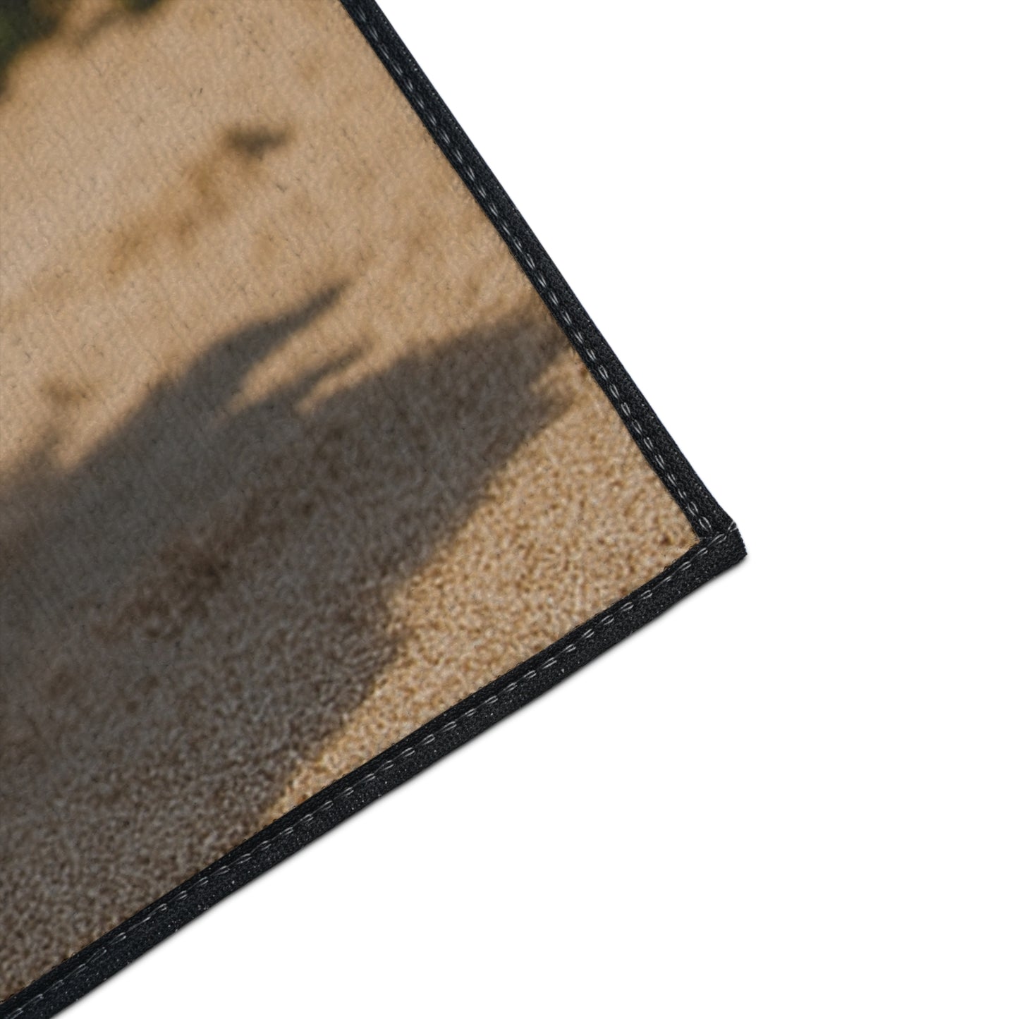 Heavy Duty Floor Mat, 5 Sizes – Tropical Area Rug for Home Décor / Puppy Ariel