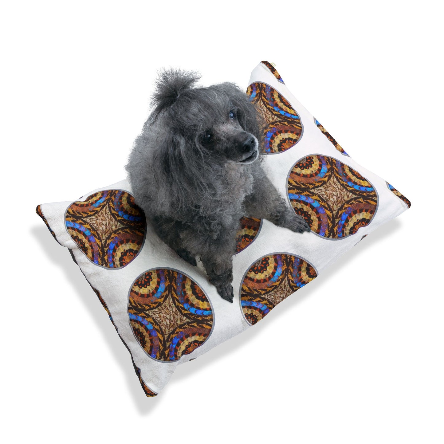 Pet Bed - Cozy and Fun Dog or Cat Bed for Beach Lovers / Real Butterfly Wing Plate #3