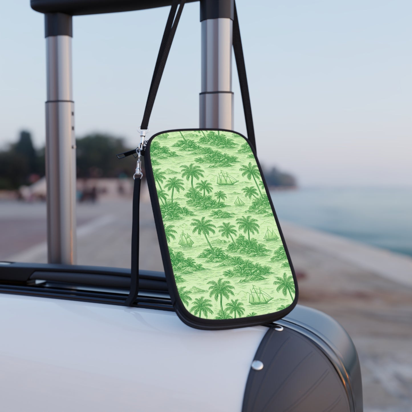 Passport Wallet – Perfect for Travelers & Adventurers / Faraway Toile, Green