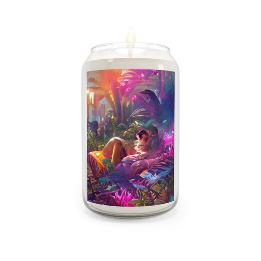 Scented Candle, 13.75oz - Midnight Kiss in Tropical Garden