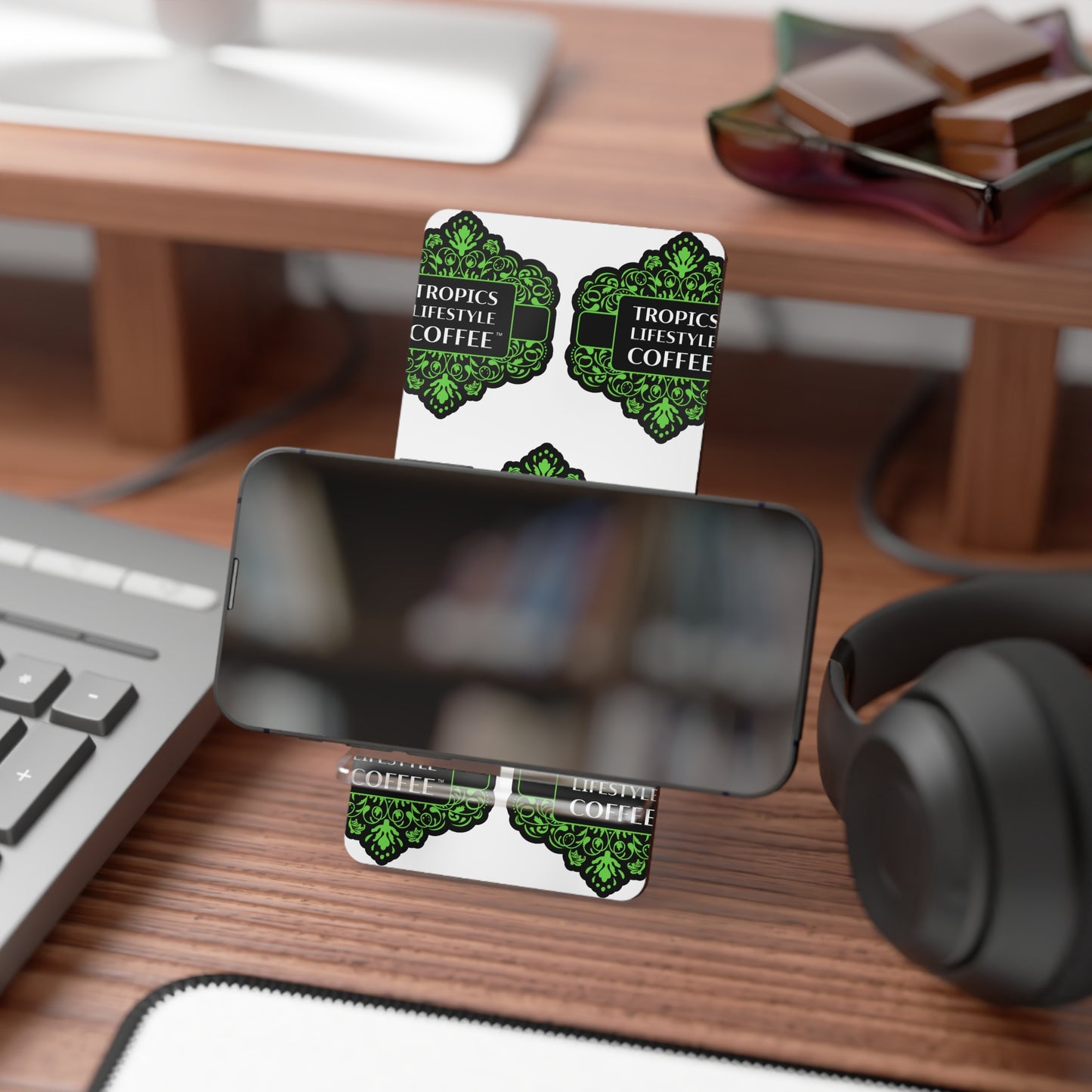 Stylish Smartphone Display Stand - Tropics Lifestyle Coffee