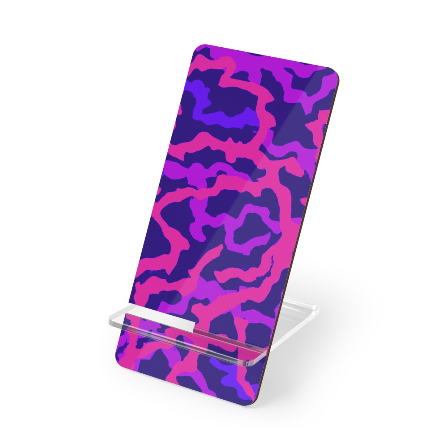 Tropical Smartphone Display Stand with Coral Threads/Heatwave