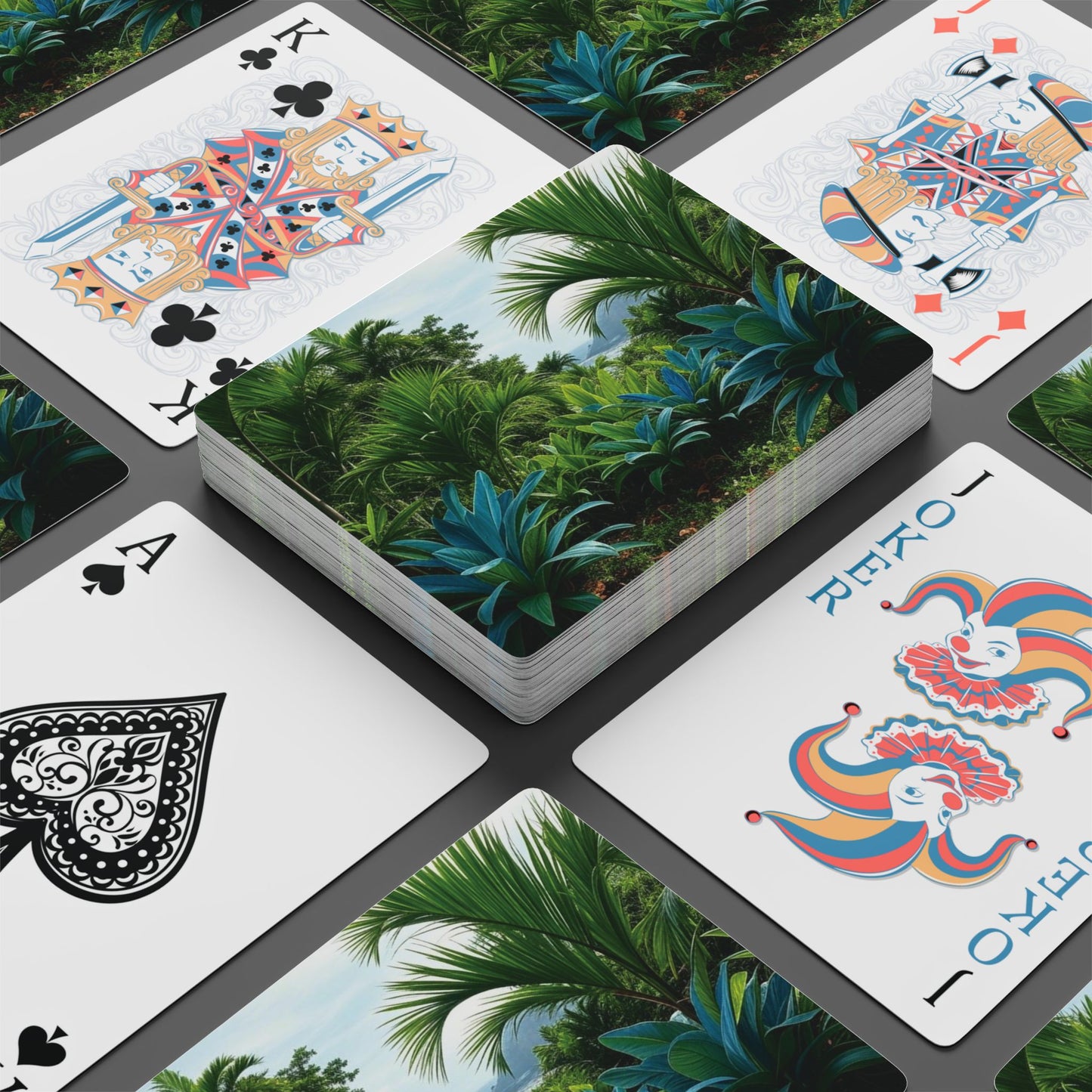 Poker Playing Cards - Scenic Overlook