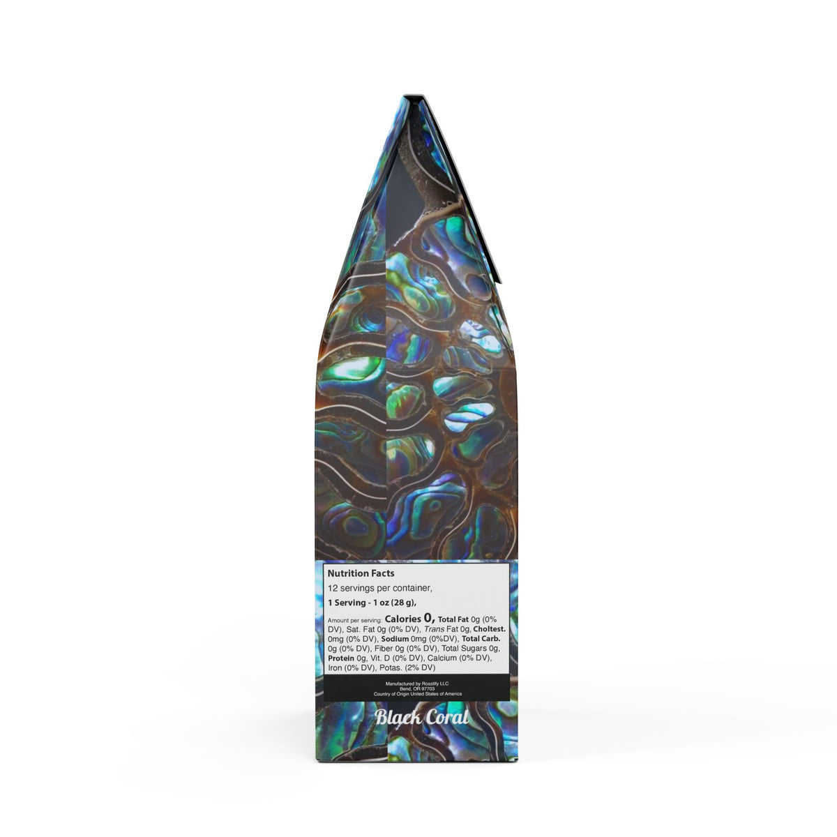 Black Coral Blend™ (Dark French Roast) Specialty Grade Craft Coffee / Ammonite and Abalone