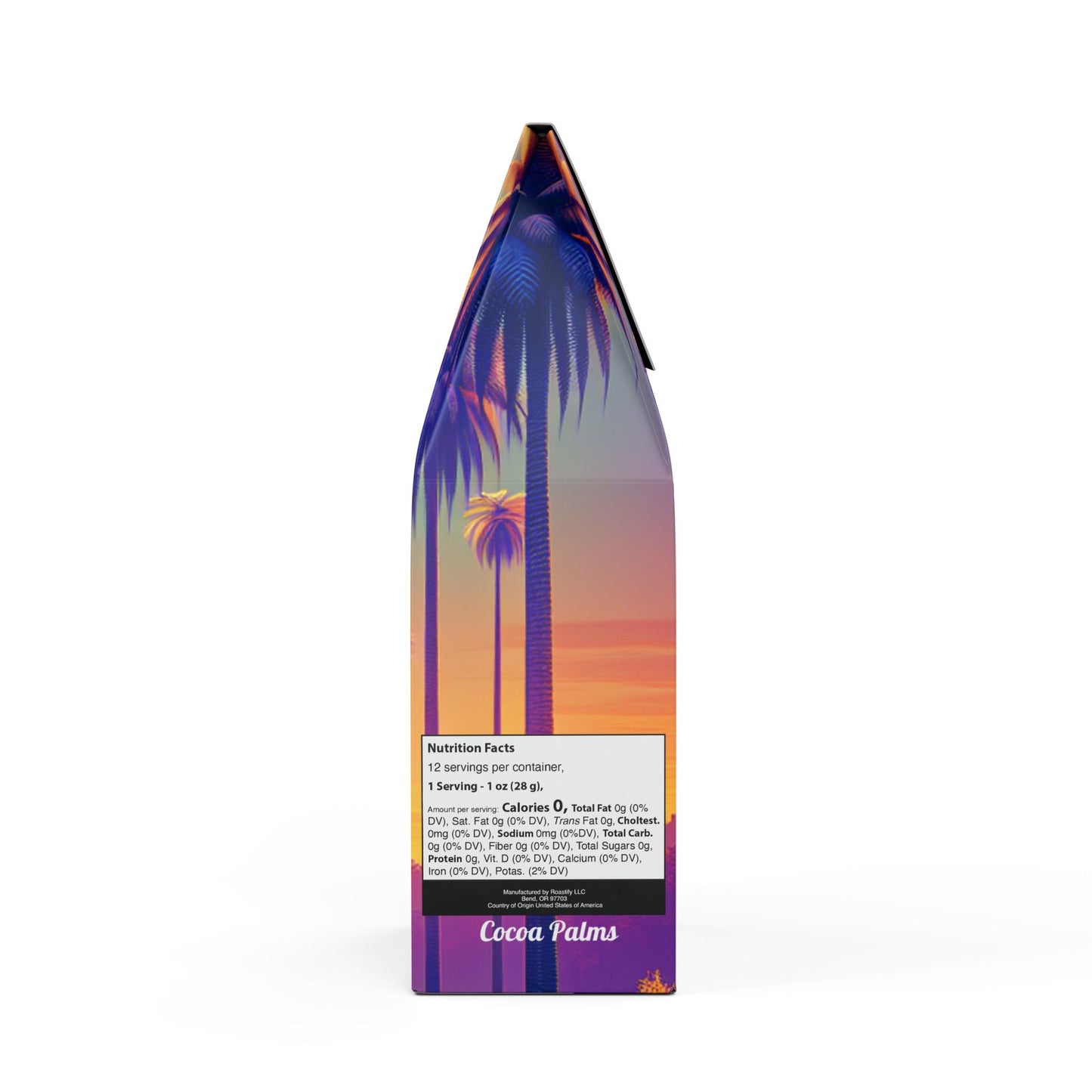 Cocoa Palms Blend™ (Medium-Dark Roast) Specialty Grade Craft Coffee / Sunset Palms