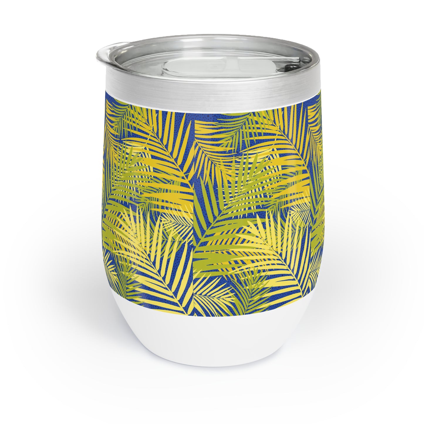 Chill Wine Tumbler, Tropical Greens