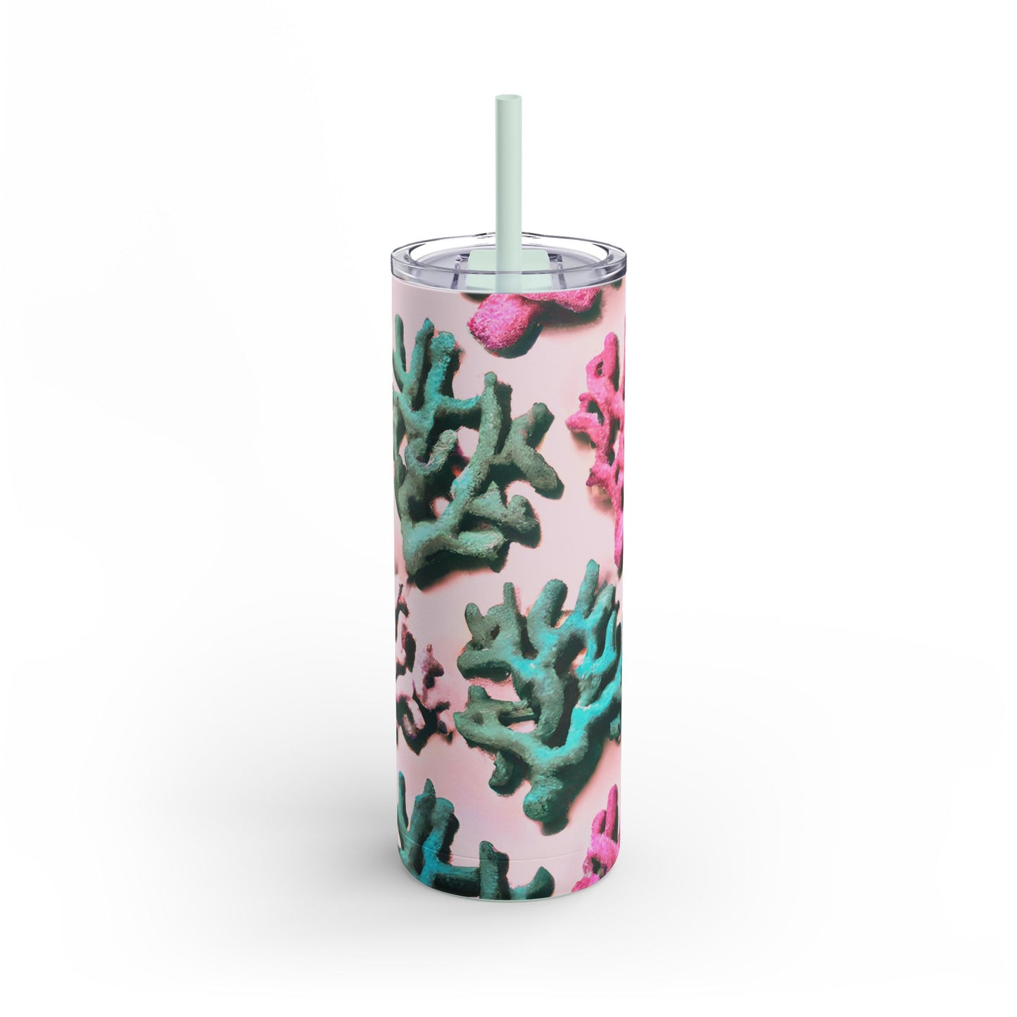 20oz Matte Tumbler, 7 Colors - Stylish Travel Cup - Corals Pink