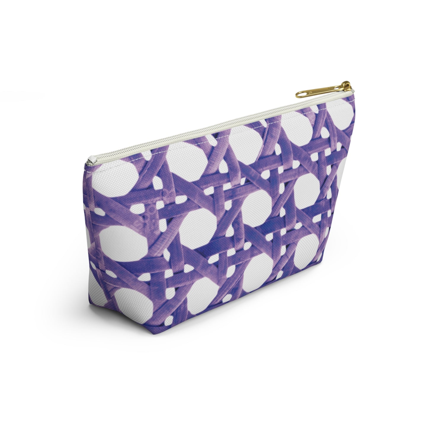 Tropical Accessory Pouch, 2 sizes | Makeup Bag | Perfect for Travel & Everyday Use / Beach Chair Wicker, Amethyst