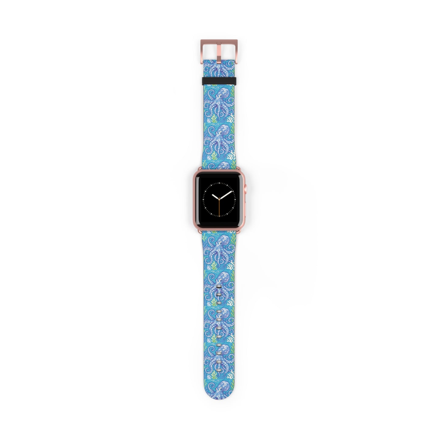 Apple Watch Band - Octopus Kraken Joe, Blue