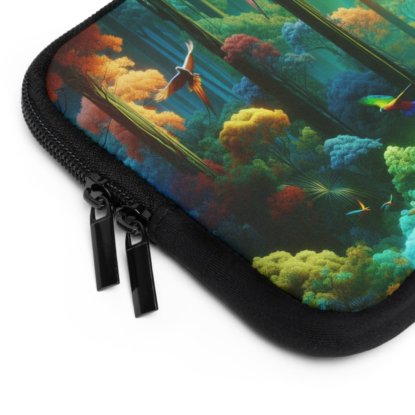 Tropical Laptop Sleeve, 5 Sizes - Perfect for Beach Lovers & Students / Flight School