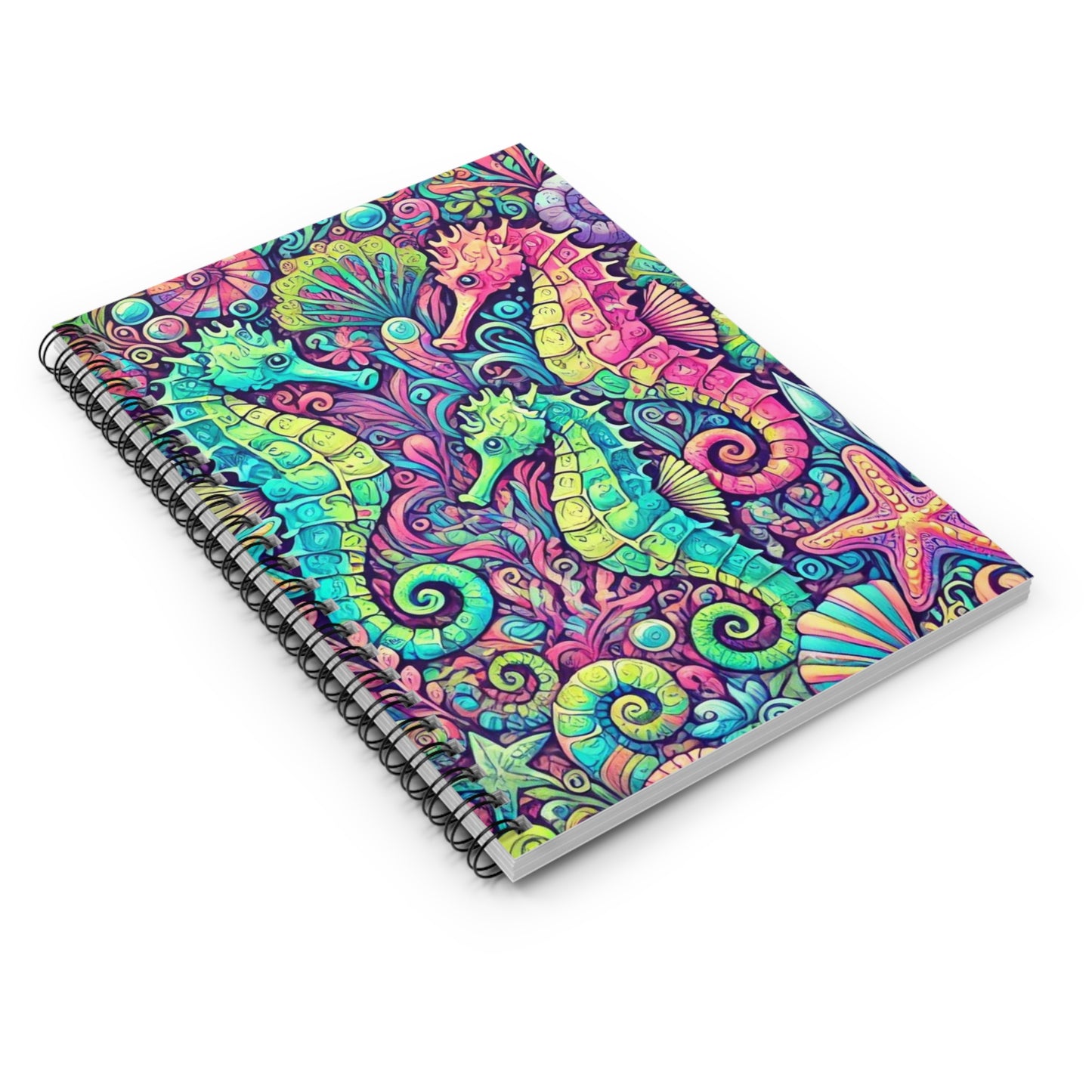 Spiral Notebook - Seahorse Trio