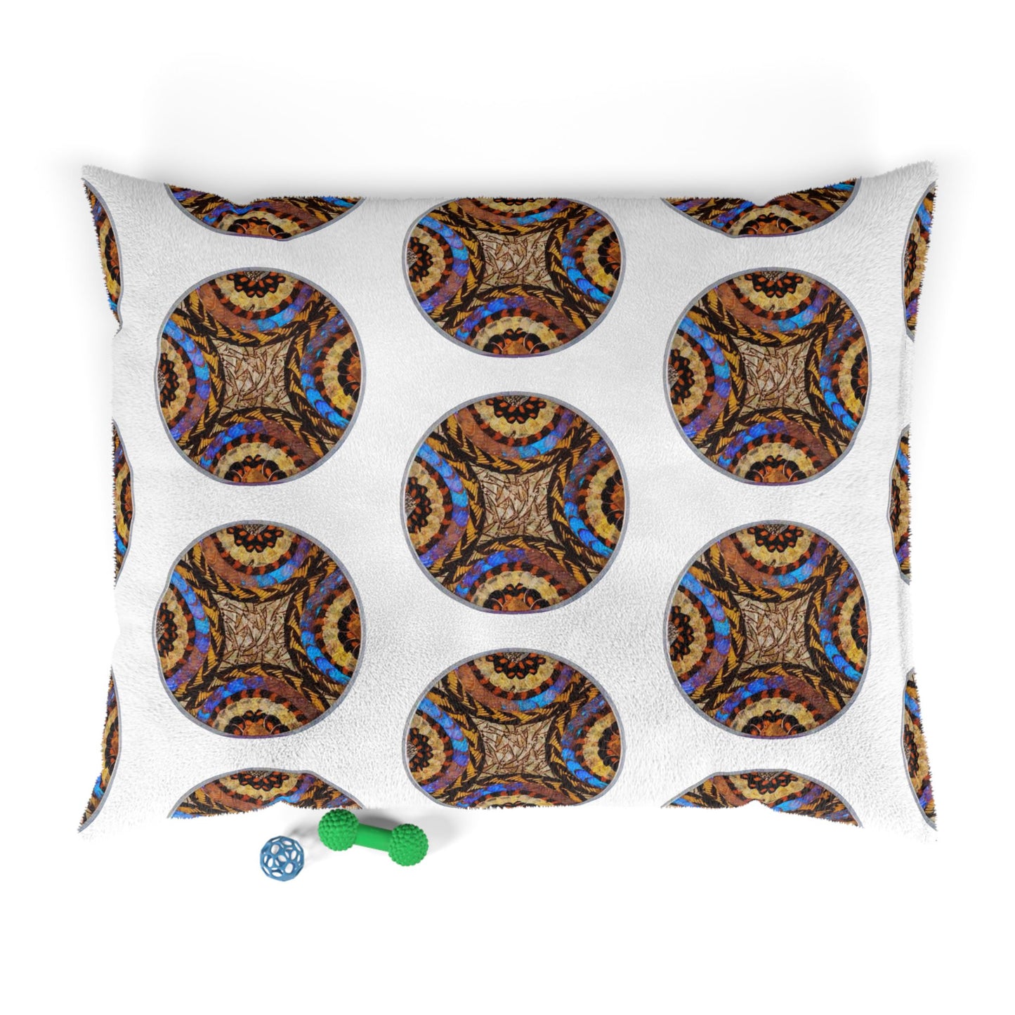 Pet Bed - Cozy and Fun Dog or Cat Bed for Beach Lovers / Real Butterfly Wing Plate #3