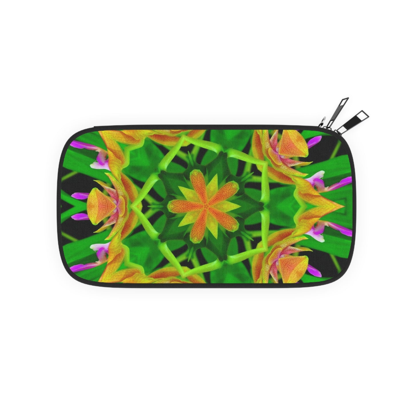Passport Wallet – Perfect for Travelers & Adventurers / Orchid Kaleidoscope