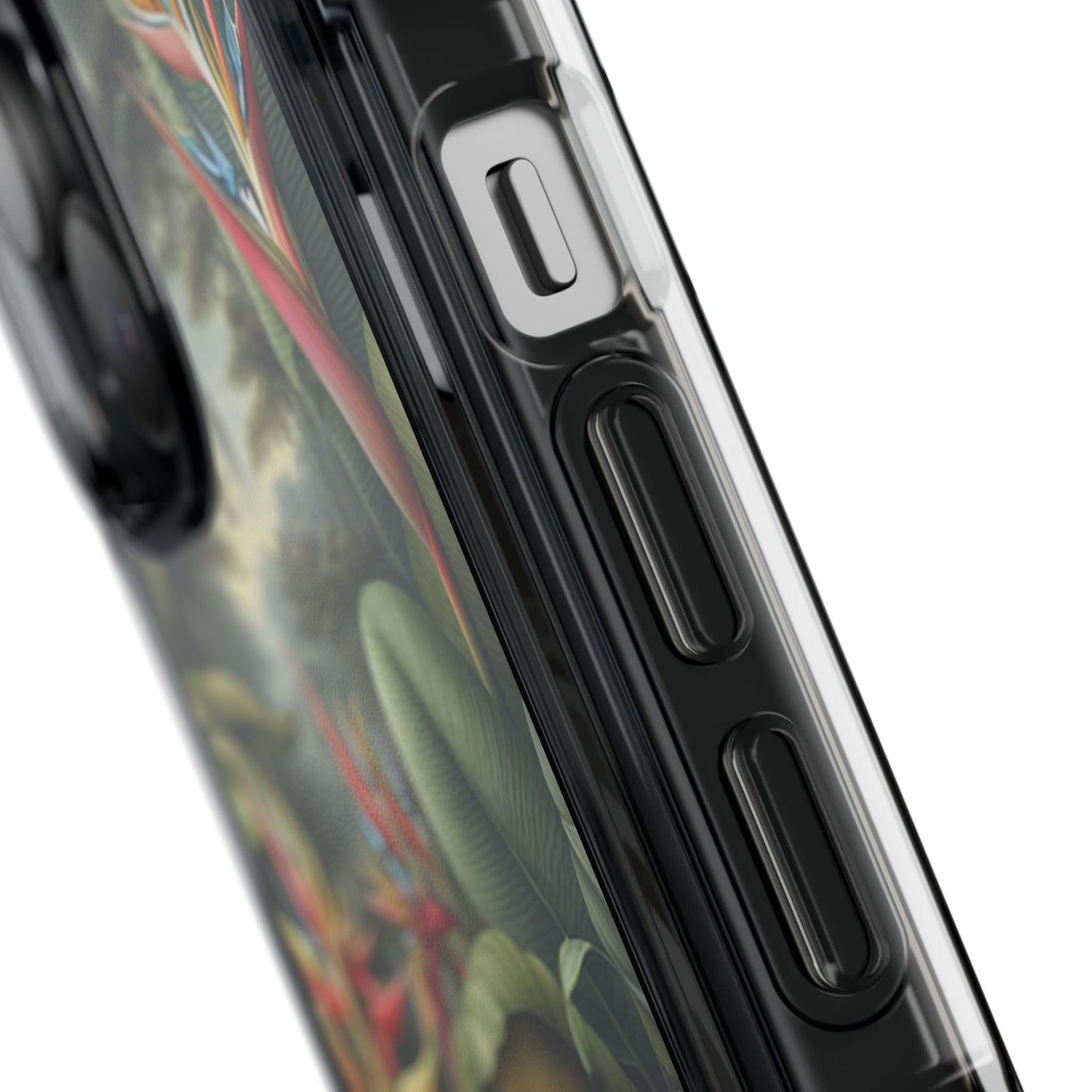 Rainforest Rabbit Outing Magnetic Clear Phone Case, Many Models