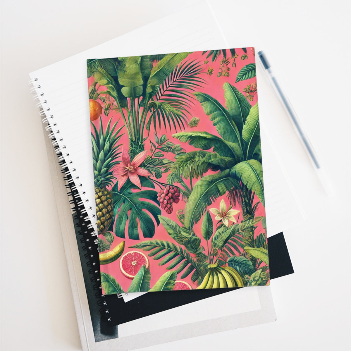More Tropical Fruit/Coral Journal - 5" x 7"