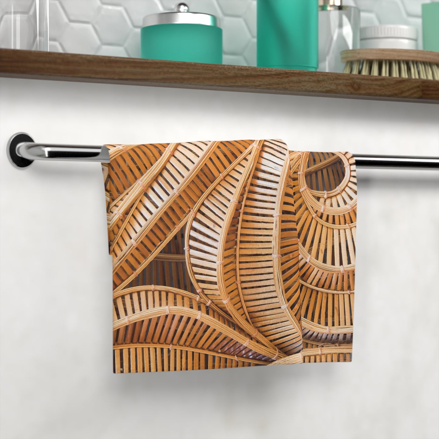 Face Towel - Natural Bamboo Spiral