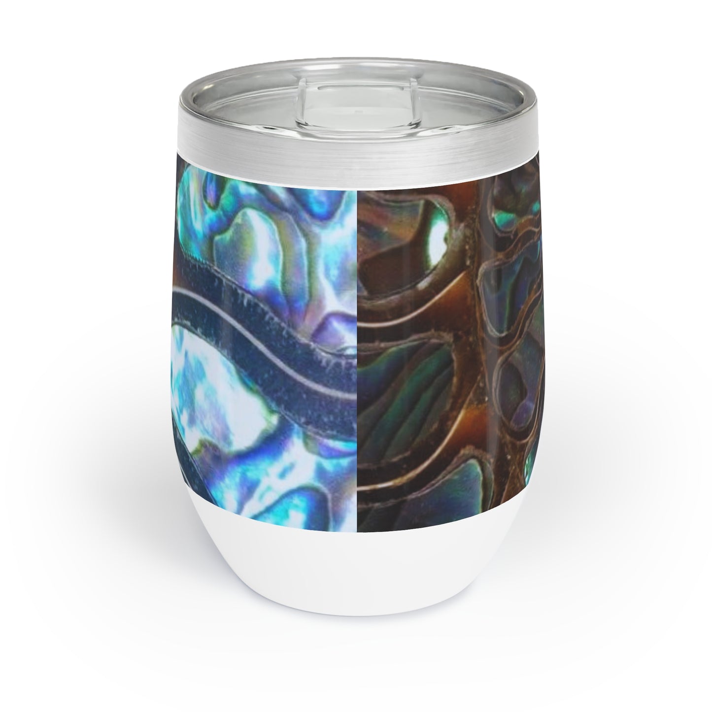 Chill Wine Tumbler - Ammonite and Abalone