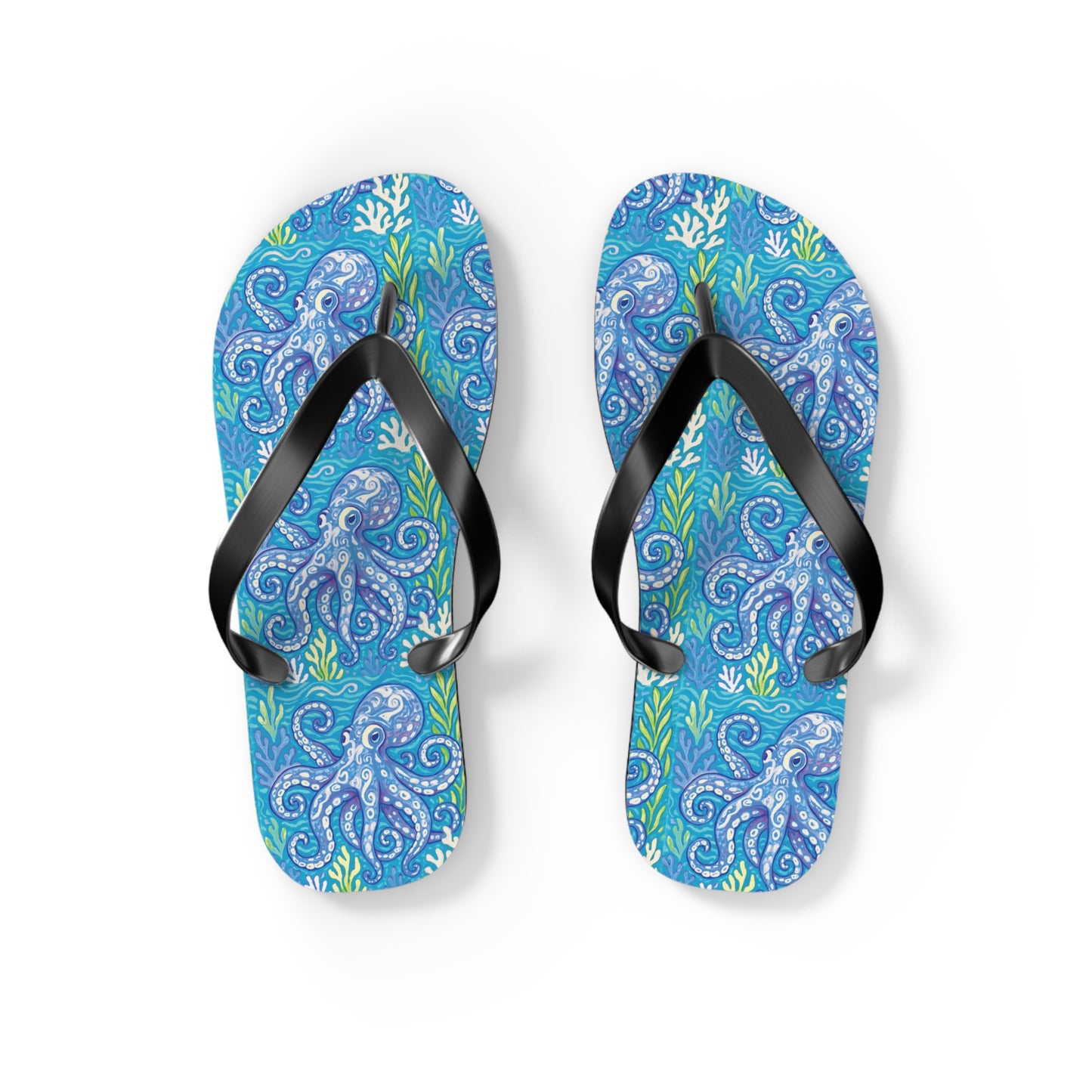 Flip Flops - Blue Kraken Joe