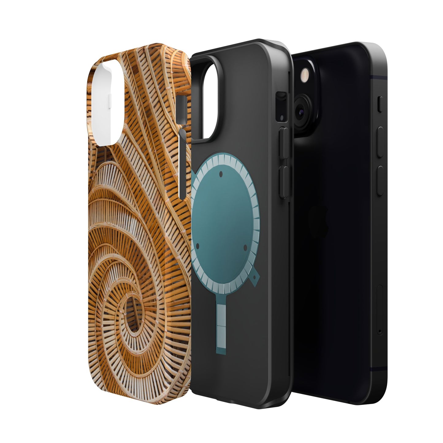 Magnetic Tough Cases, Natural Bamboo Spiral, Various Models