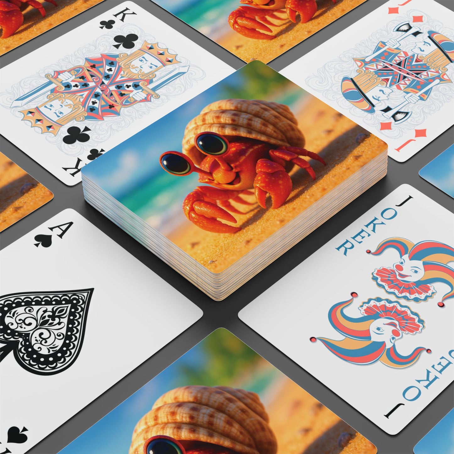 Poker Playing Cards - Baby Hermit Crab