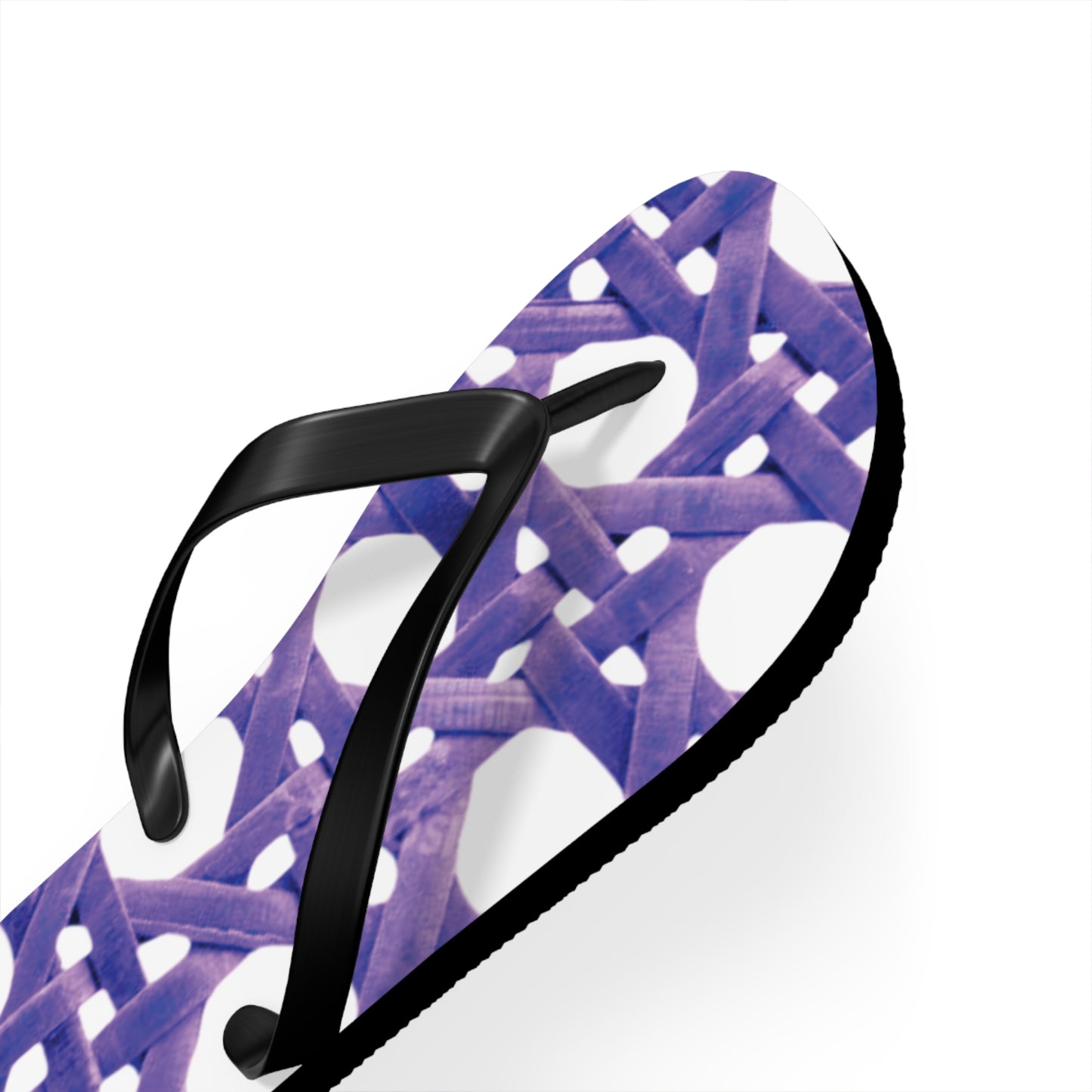 Flip Flops - Beach Chair Wicker, Amethyst