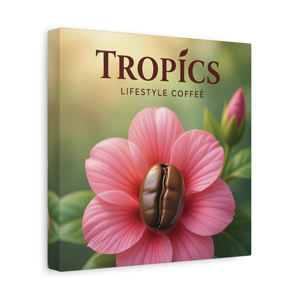 Tropical Matte Canvas ~ Coffee Bloom