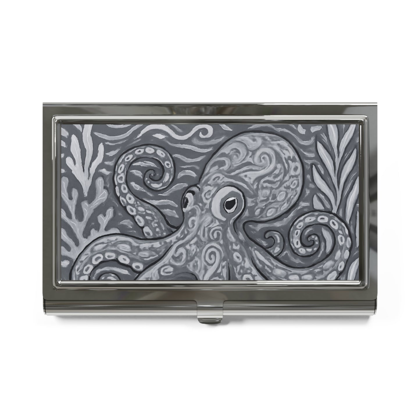 Kraken Joe/Noir Business Card Holder