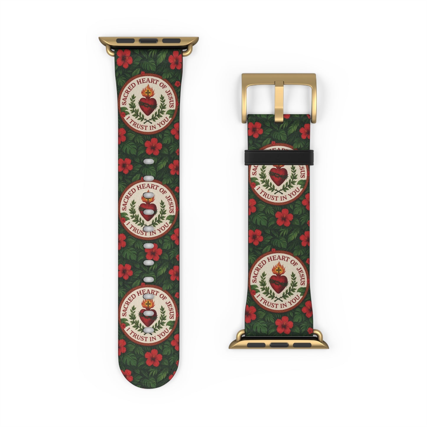 Religious Apple Watch Band - Sacred Heart of Jesus