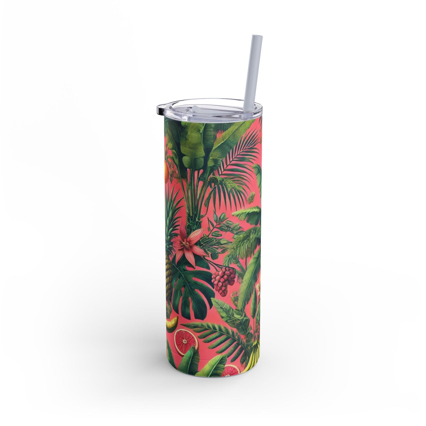 20oz Matte Tumbler, 7 Colors - Stylish Travel Cup - More Tropical Fruit, Coral
