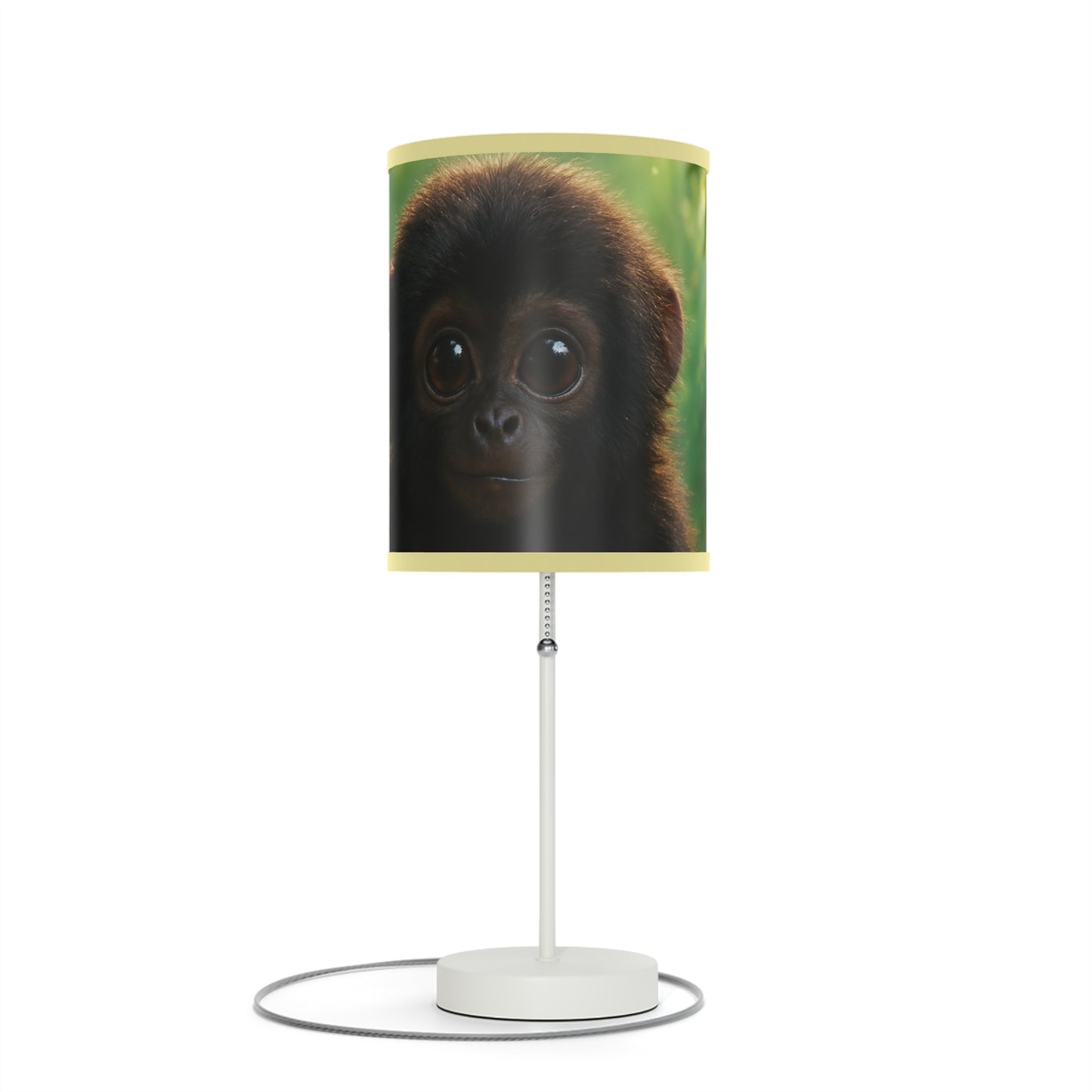 Lamp on a Stand, US|CA plug - Baby Howler Monkey