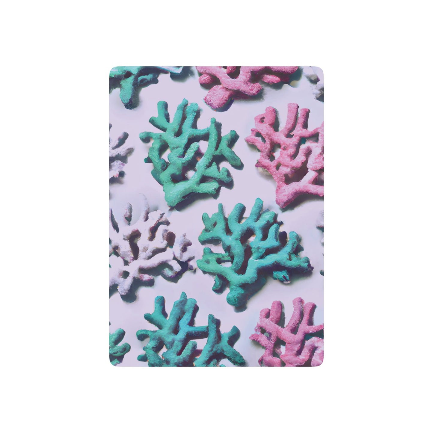 Poker Playing Cards - Corals Lilac