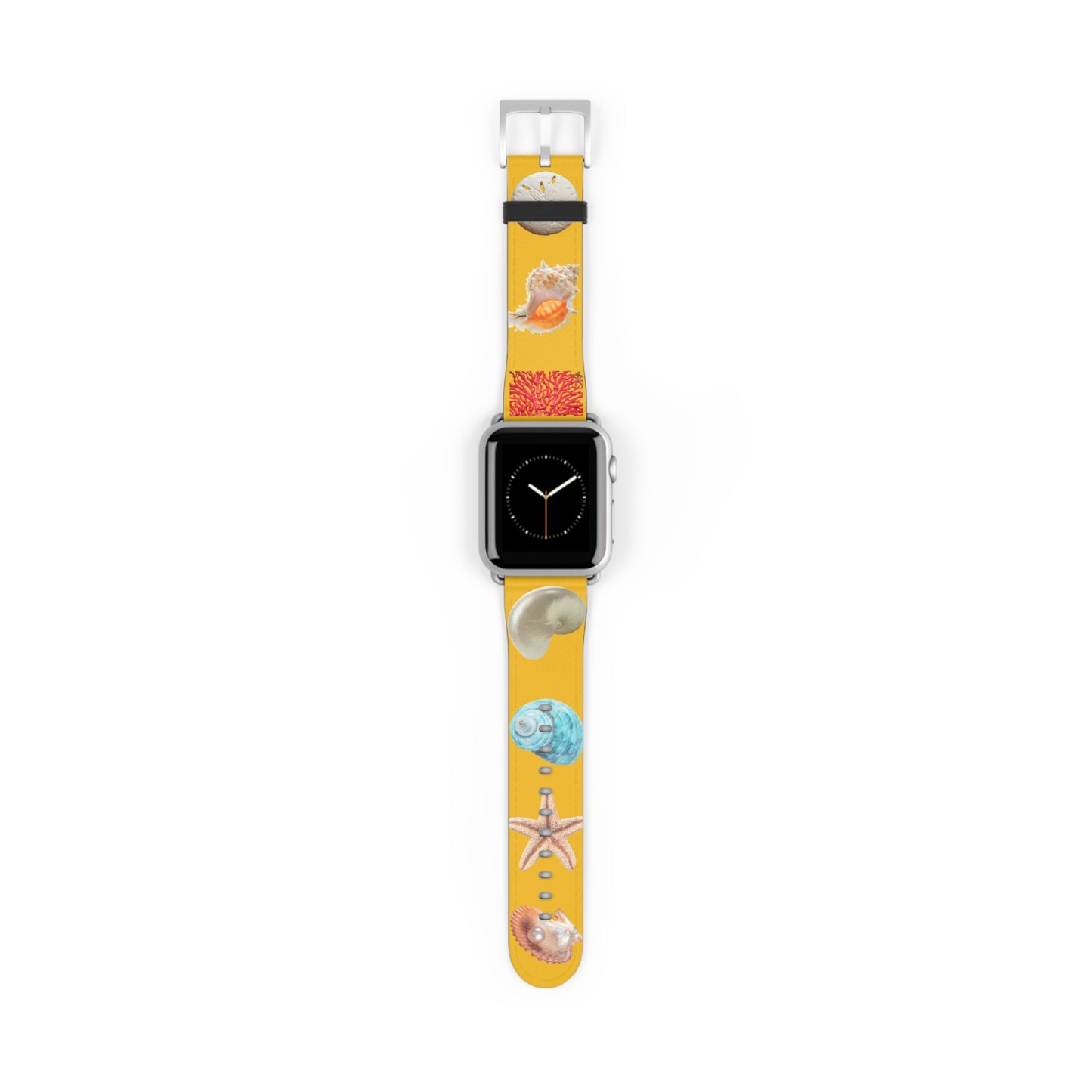 Apple Watch Band - Real Seashell Collection, yellow