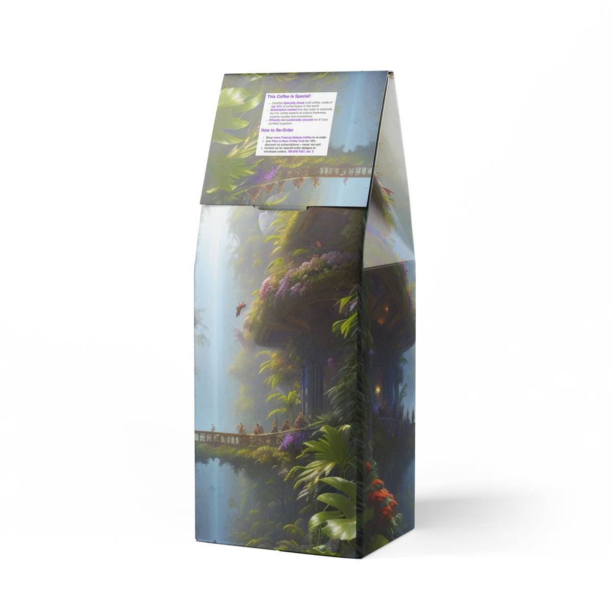 Midnight Surf Blend™ (Medium-Dark Roast) Specialty Grade Craft Coffee / Rainforest Abode
