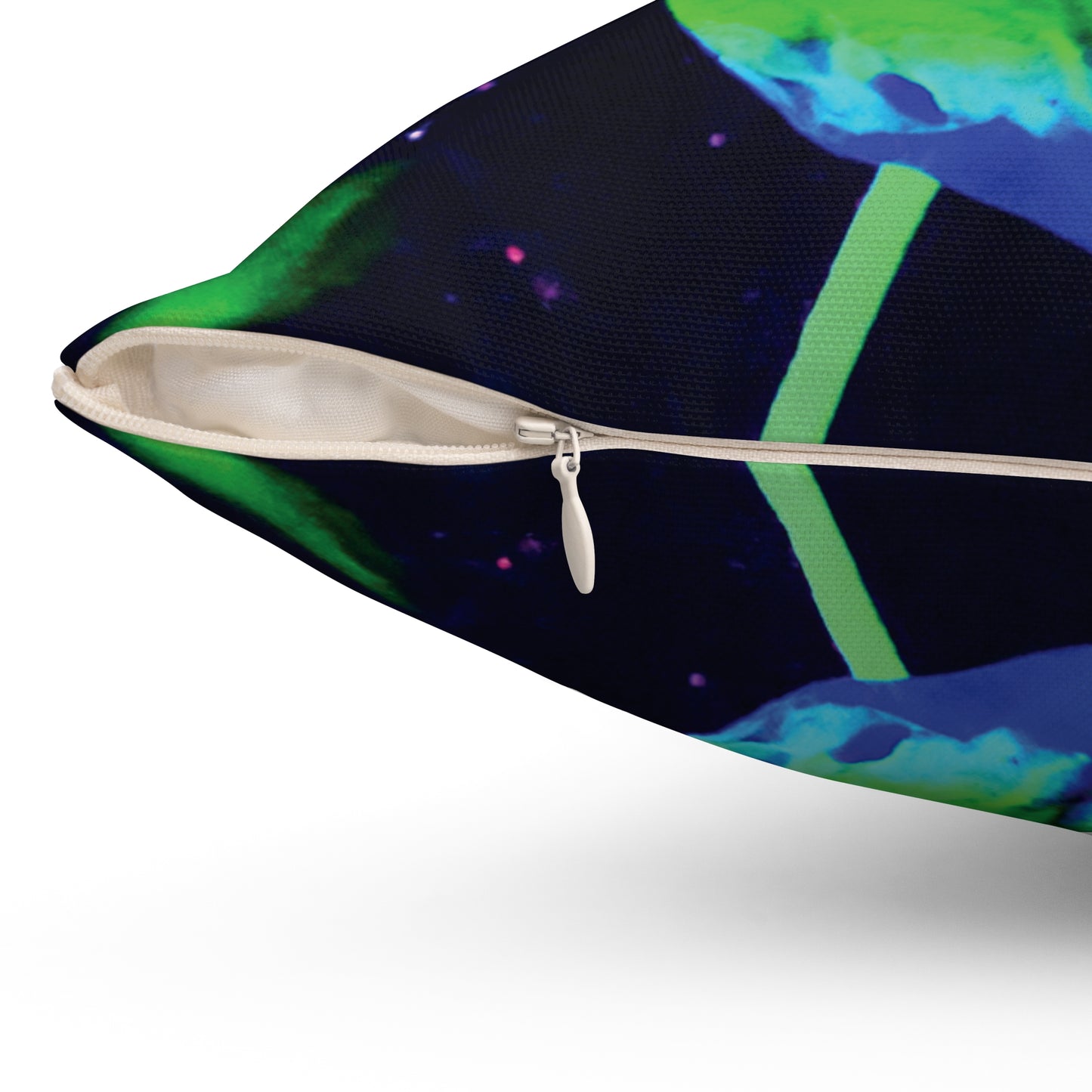 Decorative Pillow - Accent Cushion, 4 Sizes / Galactic Parrot