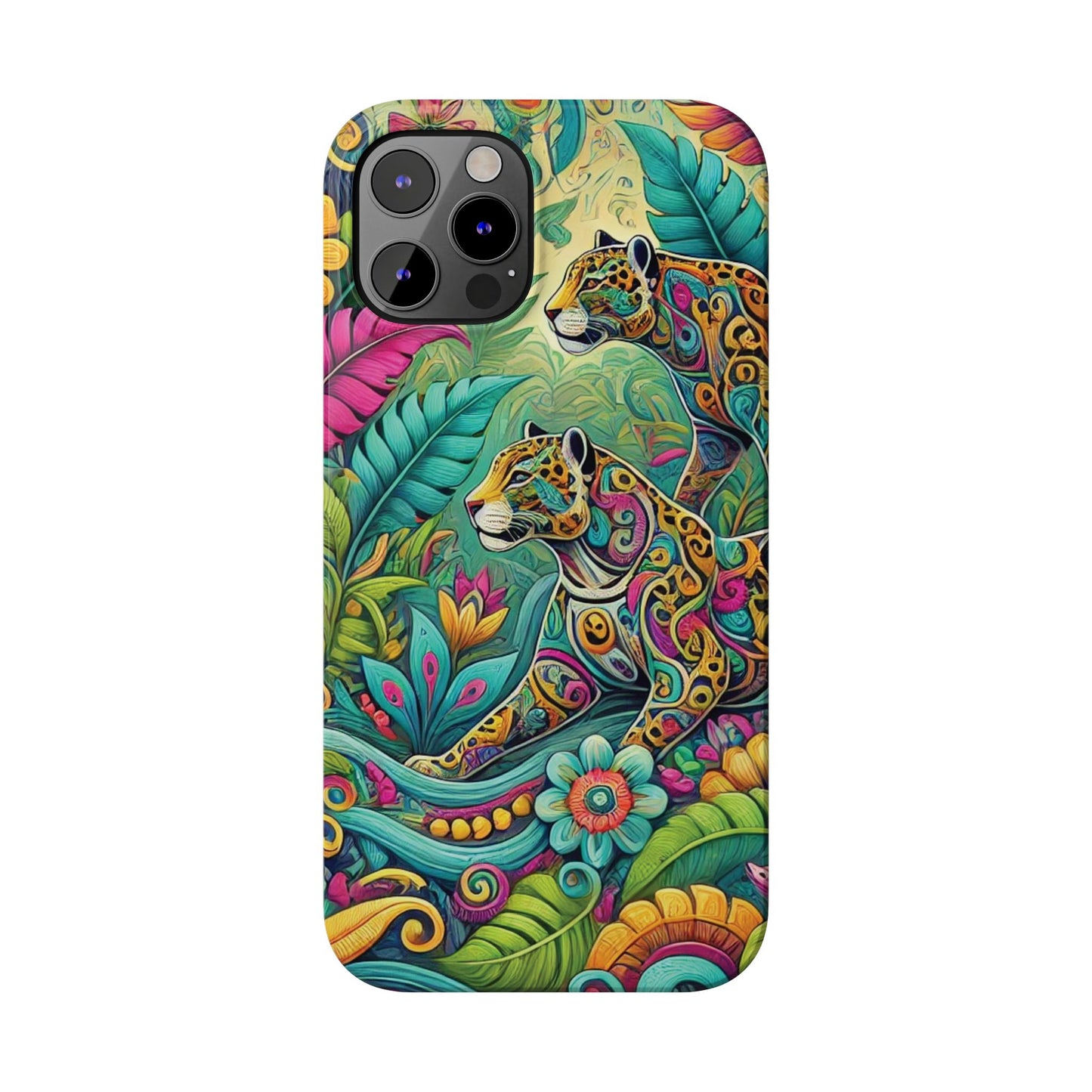 Slim Phone Cases - Jaguar Pop