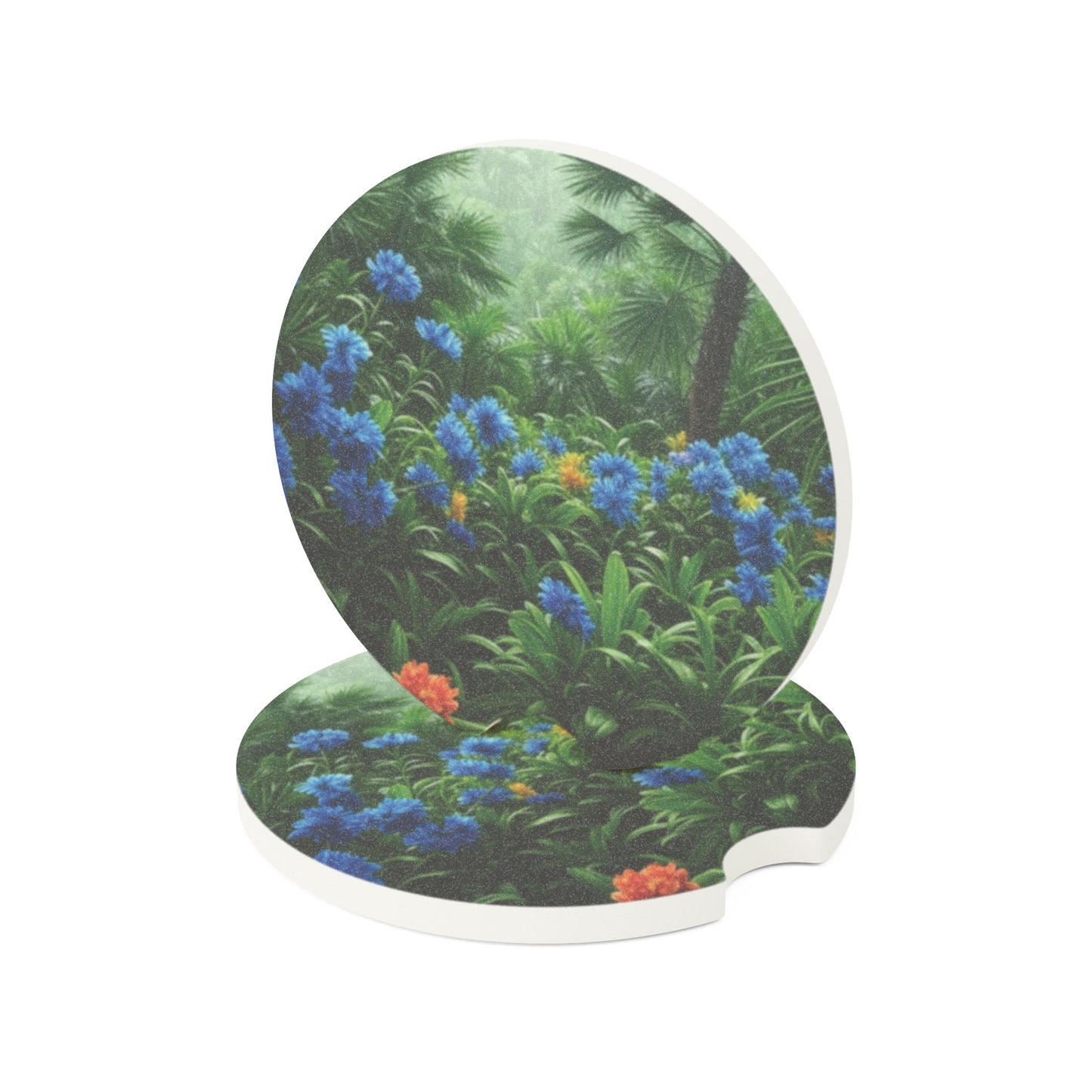 Soapstone Car Coaster - After a Rainforest Rain