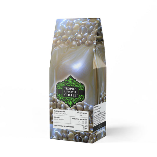 Golden Sands Single Origin™ Coffee (Light-Medium Roast) Specialty Grade / Natural Pearls Dream