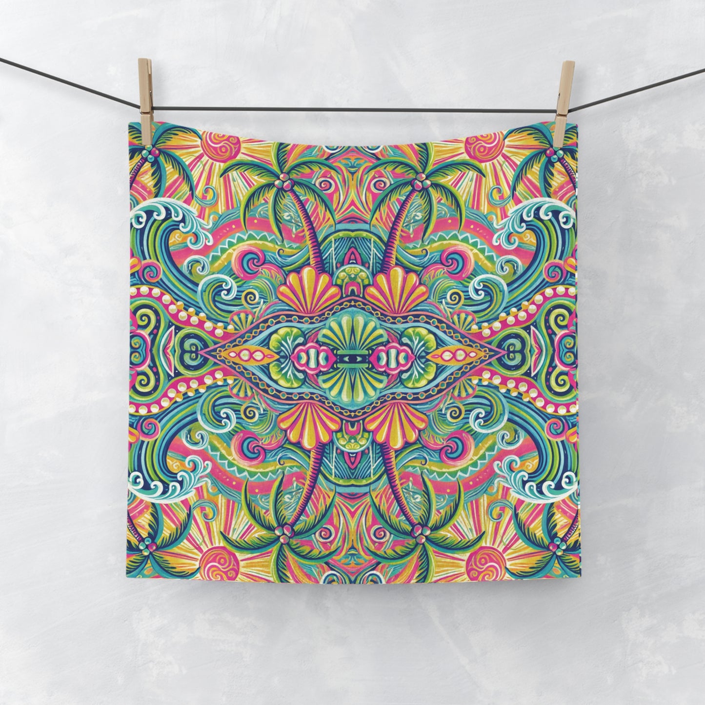 Face Towel - Kaleido Bay